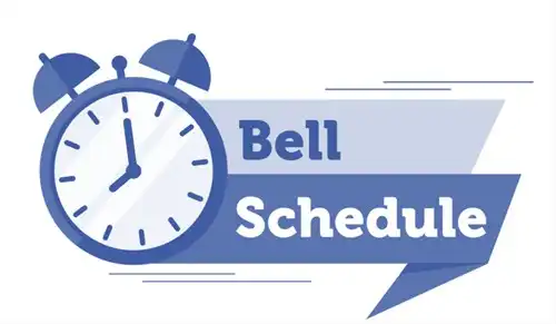 bell schedule - no text