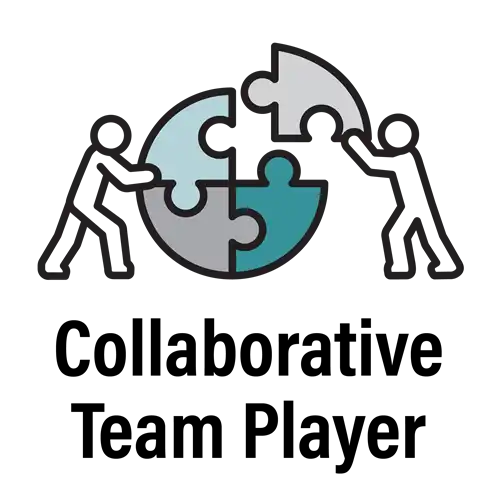 Words: Collaborative Team Player