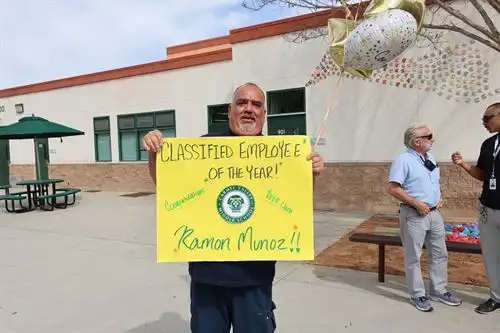 Ramon Munoz - 2026 SDUHSD Classified Employee of the Year
