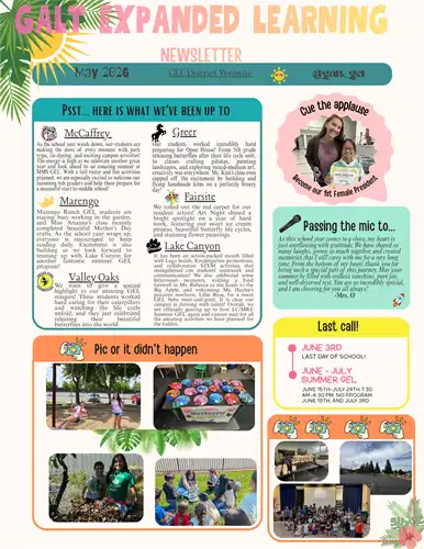 May 2026 GEL Newsletter - Spanish