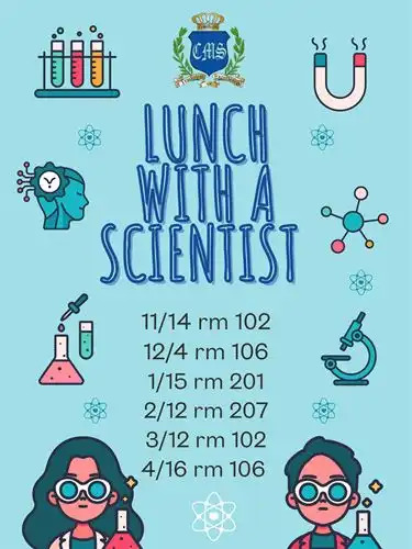 Lunch with a scientist flyer