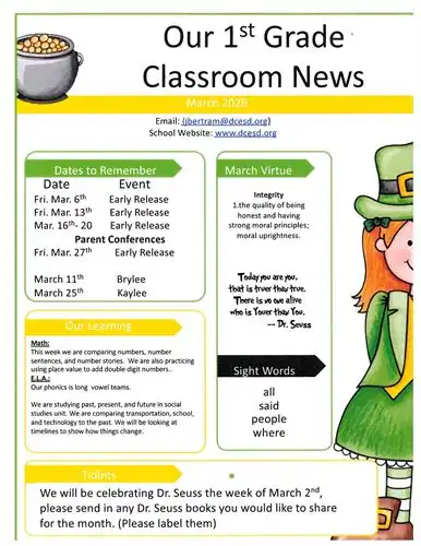 March 2026 Newsletter