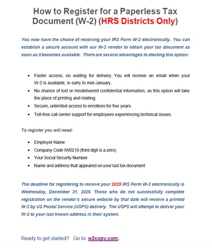 how to register for paperless tax document