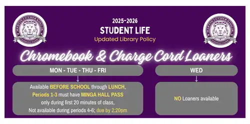 Chromebooks and charge cords info