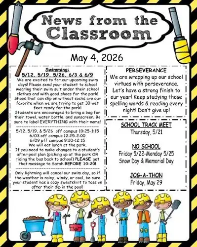 May Newsletter