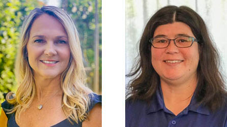 Belinda Foster and Lynda Bettencourt