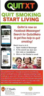 Quit Smoking Cessation with texting  