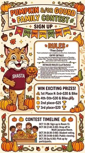 pumpkin decorating poster