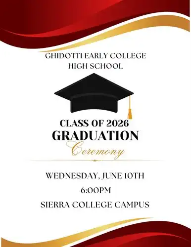 Flyer for Grad