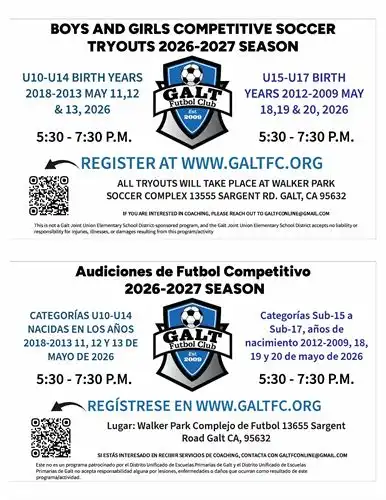 FC Flyer English - Spanish