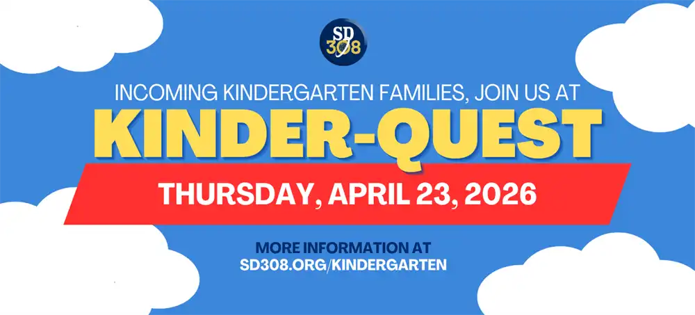 Incoming Kindergarten Families, Join us at Kinder-Quest Thursday, April 23, 2026