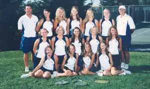 2002 Tennis Team photo