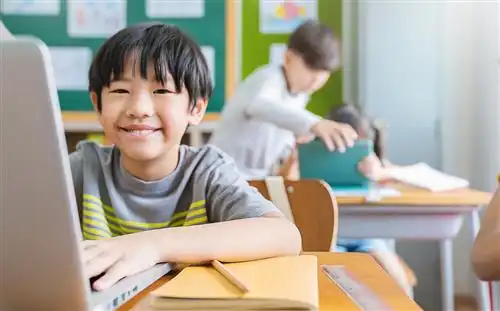 Smiling Student