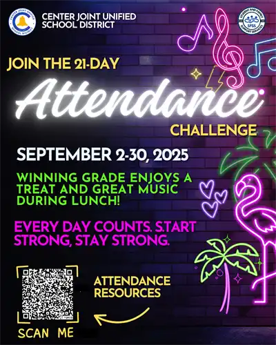 21-day Attendance Challenge for Middle and High School
