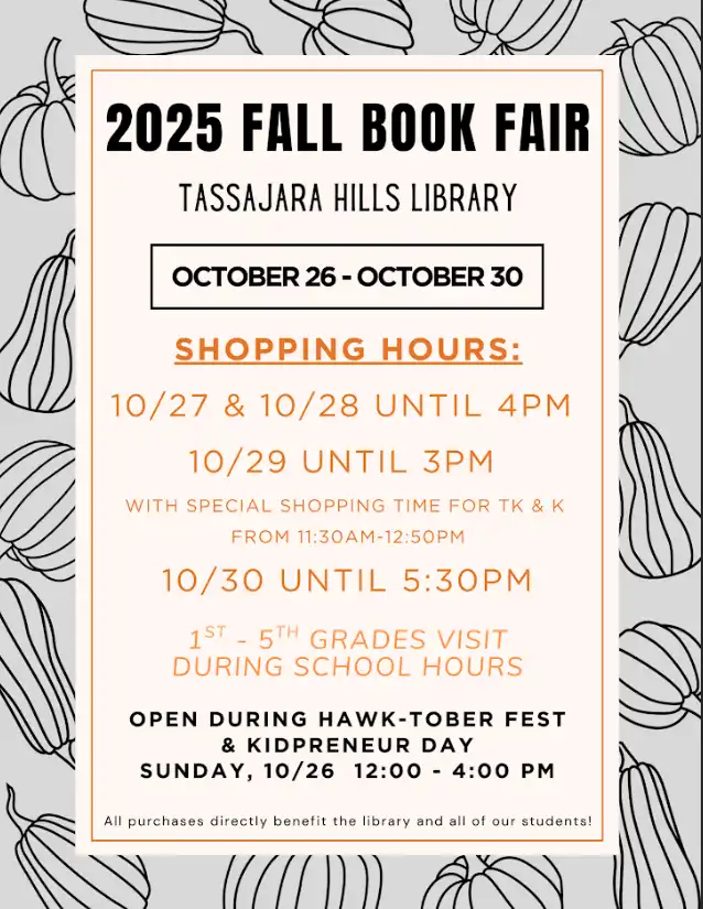 2025 Fall Book Fair