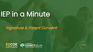 Signature & Parent Consent