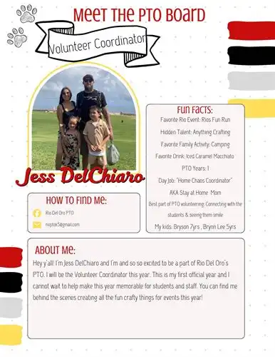 Volunteer Coordinator: Jess Del Chiaro