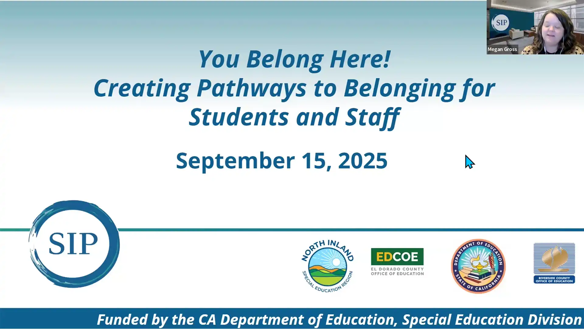 Session One: You Belong Here Graphic