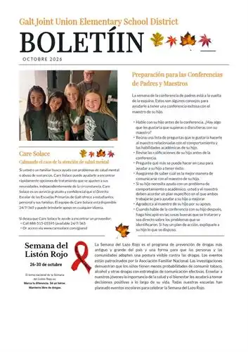 Spanish Newsletter
