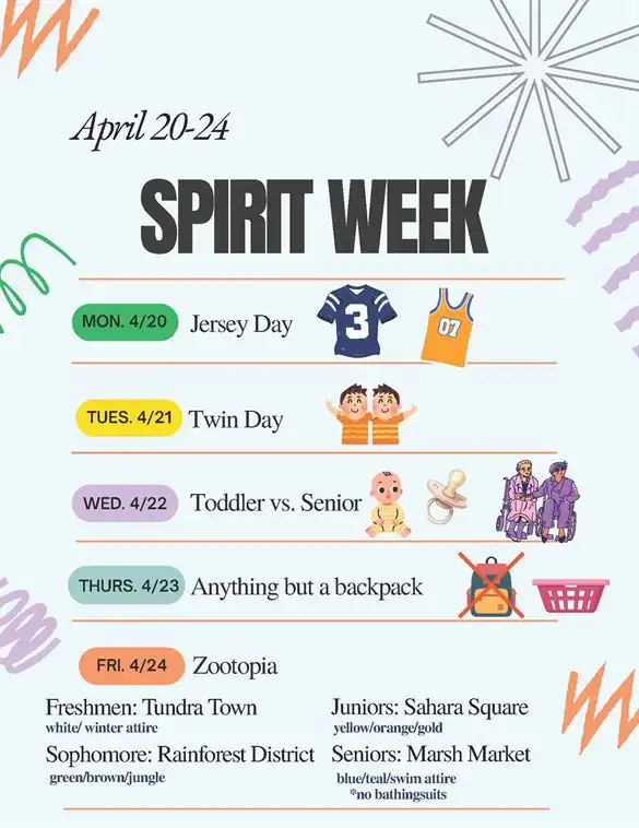 Spring SPirit Week