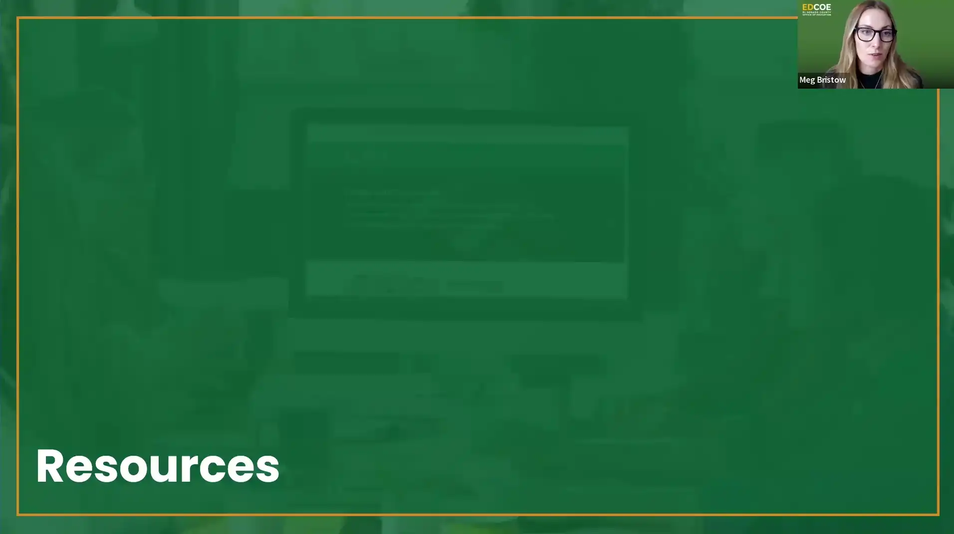 Navigating SEIS for District Level Users - Resources Module