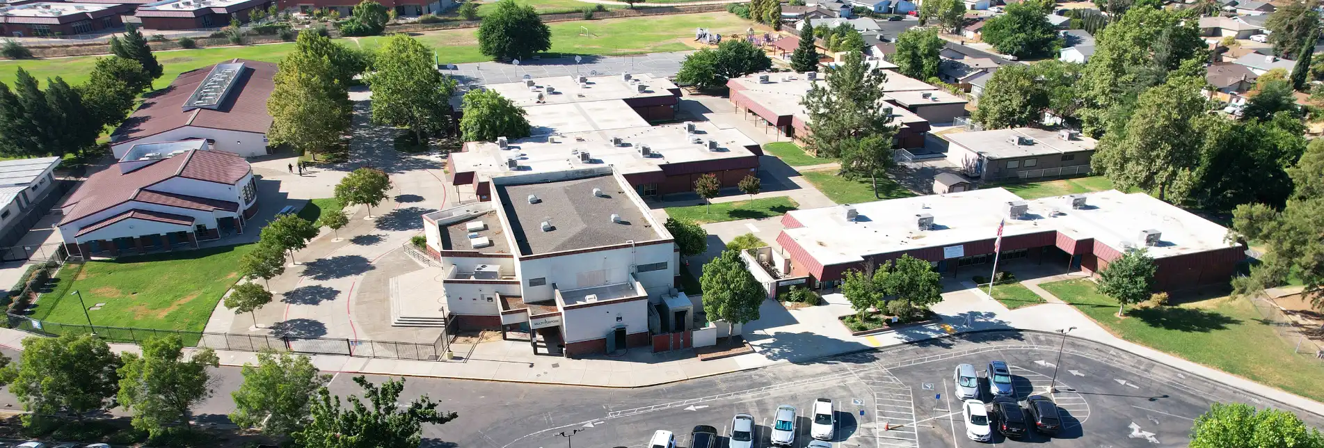 School campus exterior near Rex Manor, Mountain View
