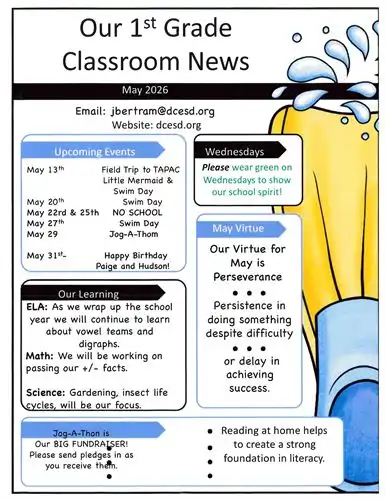 May Newsletter