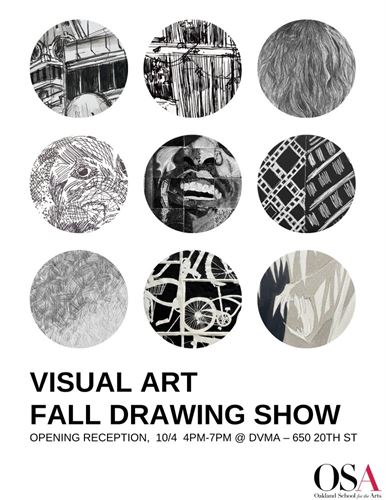 Visual Arts Fall_2024 Show Poster