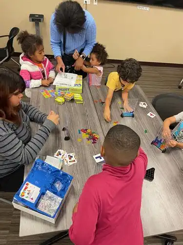 Game playing at math night