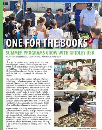 Gridley USD magazine feature