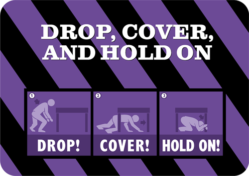 Drop Cover and Hold On