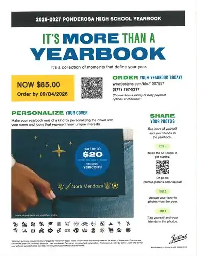 Joste's yearbook price information