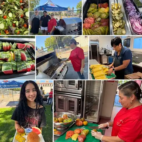 Summer BBQ collage