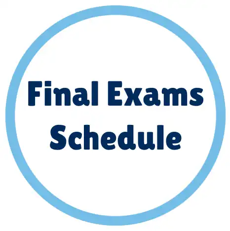 Final Exams Schedule
