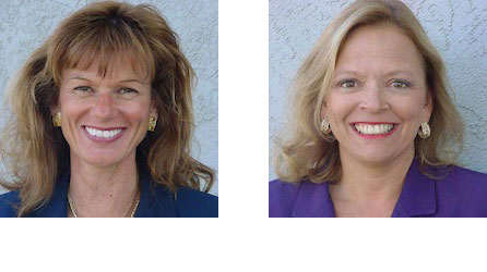 Kathryn Allaman and Sheryl Sorensen