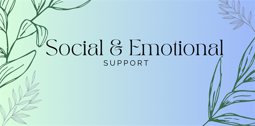 Social & Emotional Support Page