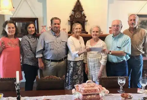 elders posing in group