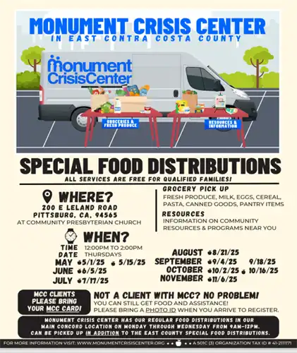Monument Crisis Center flyer