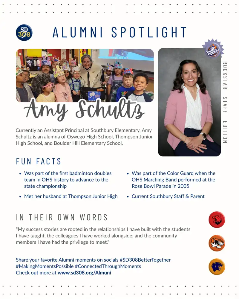 Alumni Spotlight Amy Schultz