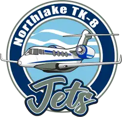 northlake tk-8 jets school logo.