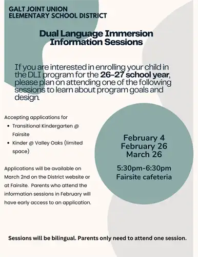 DLI Info Session Flyer - English