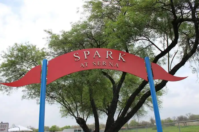 SPARK at Serna Entrance Sign 