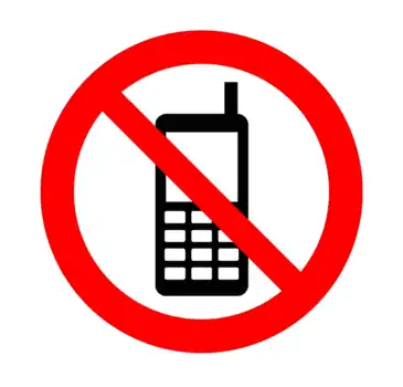 No Cell Phone Logo