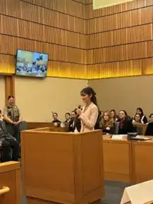 student attorney at Butte Mock Trial 2026