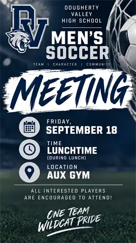 Men's Soccer Interest Meeting