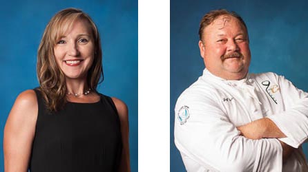 Rebecca Siegert McGill and Jeff Zahniser