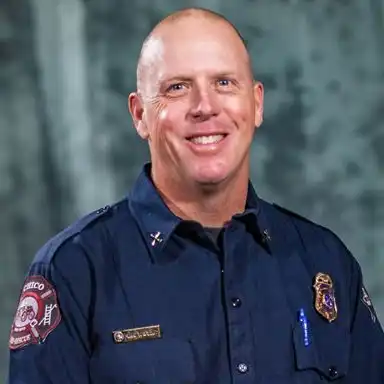 Headshot of Battalion Chief Mike Watner