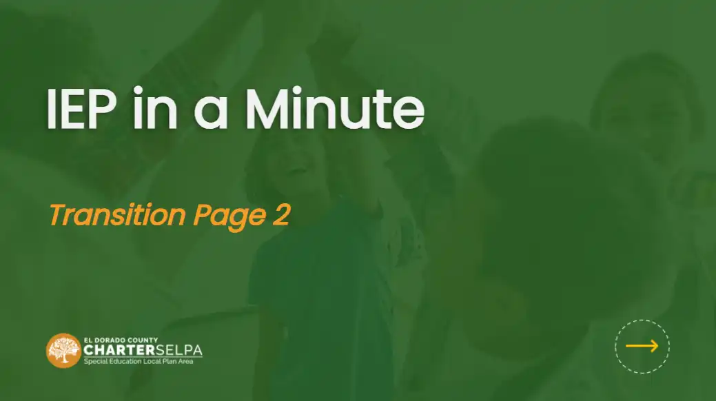 Thumbnail for IEP in a Minute 6