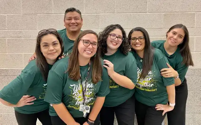 smiling teachers