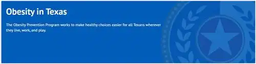 obesity in Texas banner